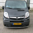 Захист передній (чорний метал) одинарний D60 для Vivaro 2001-2015