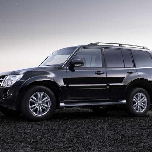 Рейлінги на дах чорні для Mitsubishi Pajero Wagon OEM