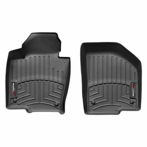 Килимки в салон для Volkswagen Passat B6/B7 2008-14 з бортиком передні чорні 441671