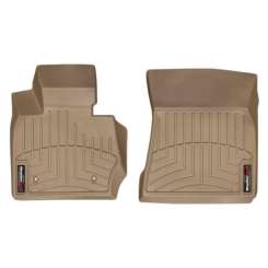 Коврики в салон для BMW X3 2010- с бортиком бежевые передние 453311