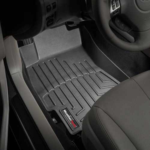 Килимки в салон для Subaru Forester 2008-12 з бортиком передні чорні 441881
