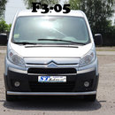 Захист бампера одинарний для Citroen Jumpy 2007-2016