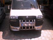 Накладка на передній бампер Добло 2001-2005