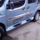 Бічні пороги (тюнінг) для Добло 2010+