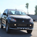 Захист переднього бампера для Mitsubishi L200 (2016+)/ Fiat FullBack