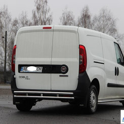 Задня захист подвійна Doblo 2015+