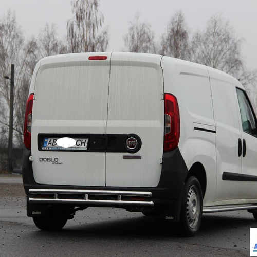 Задня захист подвійна Doblo 2015+