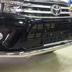 Передняя защита для Toyota Hilux 2016+ диаметр трубы 60мм