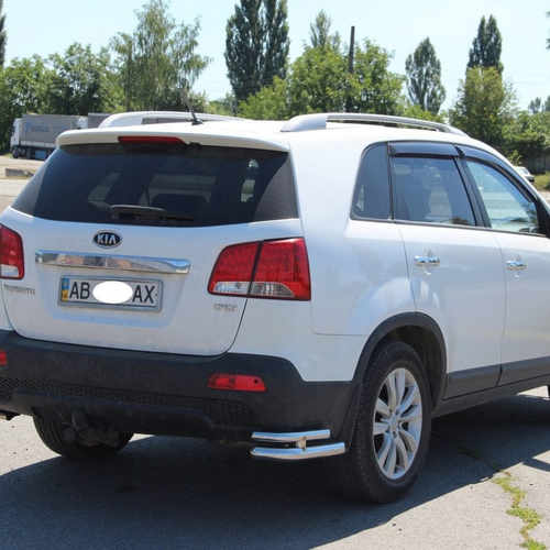 Захист заднього бампера кути для Kia Sorento 10-12