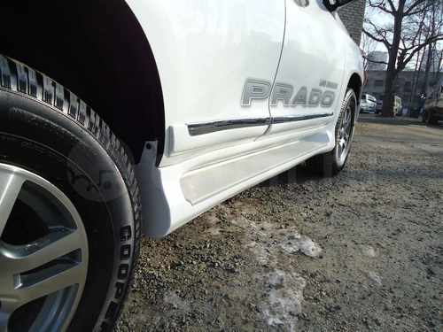 Молдинги на двері для Toyota Land Cruiser Prado 150, Lexus GX дизайн 13-17 рік