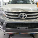 Захист переднього бампера Toyota Hilux (2015-) (одинарний) d60