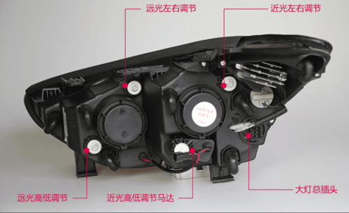 Передні фари DRL для Hyundai Santa Fe 2013+