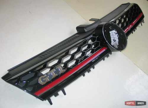 Решітка радіатора в стилі GTI для Volkswagen Golf 7 2012-