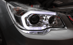 Передние альтернативные ксеноновые фары с DRL для Subaru Forester SJ 2013+ V2