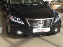 Toyota Сamry V50 оптика передняя Lexus стиль 2012-2015