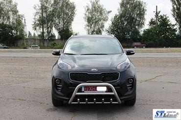 Кенгурятник з грилем Ø60 для Kia Sportage 2016-