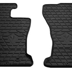 Коврики в салон Stingray для для Toyota Hilux VIII 15- (design 2016) (передние - 2 шт) 1022185F