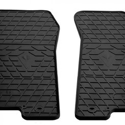 Коврики в салон Stingray для для Infiniti QX 56 10-/QX80 13- /Nissan Patrol (Y62) 10- (design 2016) (передние - 2 шт) 1014192F