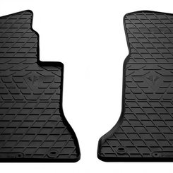 Коврики в салон Stingray для для Mercedes W205 C 14- (design 2016) (передние - 2 шт) 1012242F