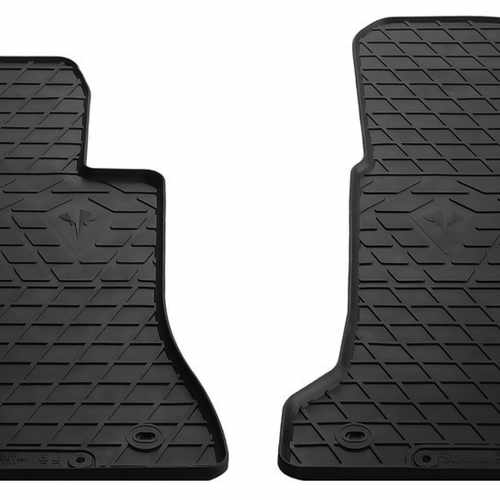 Килимки в салон Stingray для Mercedes W213 E 16- (design 2016) (передні - 2 шт) 1012212F