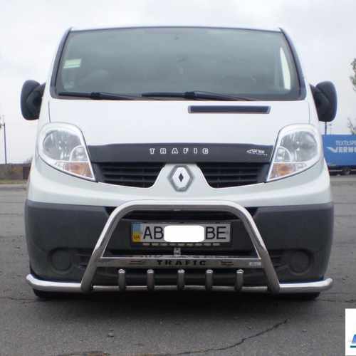 Захист переднього бампера Ø51 для Renault Trafic II 2001-2014
