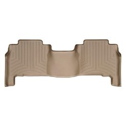 Коврики в салон для Toyota Land Cruiser 200 2008- LX 570 с бортиком задние бежевые 451572