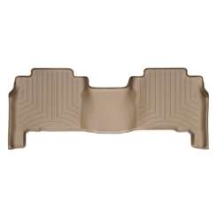Коврики в салон для Toyota Land Cruiser 200 2008- LX 570 с бортиком задние бежевые 451572