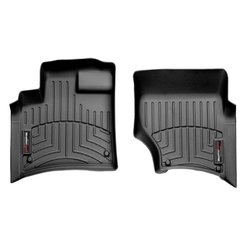 Килимки в салон для Audi Q7 2005 - з бортиком чорні передні 441511