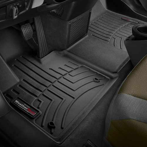 Килимки в салон для BMW i3 2013-15 з бортиком передні чорні 445691