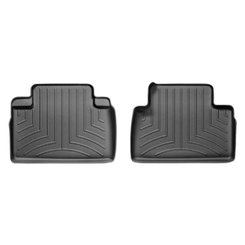 Коврики в салон для Infiniti QX70 2009- с бортиком задние черные 441722