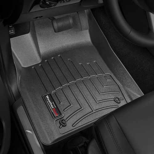 Килимки в салон для Jeep Grand Cherokee 2013 - з бортиком чорні передні 444851