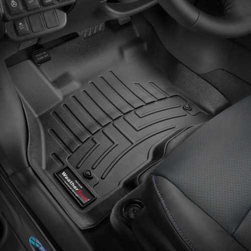 Килимки в салон для Nissan Leaf 2013-15 з бортиком передні чорні 445501