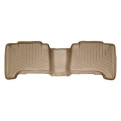 Килимки в салон для Toyota Land Cruiser Prado 120 2003-08 з бортиком бежеві задні 450702