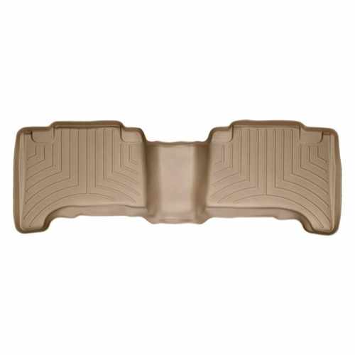 Килимки в салон для Toyota Land Cruiser Prado 120 2003-08 з бортиком бежеві задні 450702