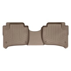 Килимки в салон для Volkswagen Touareg 2010 - бортиком задні бежев 2 зон 453332