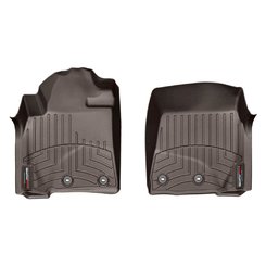Коврики в салон для Toyota Land Cruiser 200 2012-LX 570 Lexus с бортиком передние какао 474231