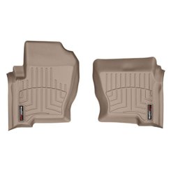 Коврики в салон для Land Rover Range Rover Sport 2005-08 с бортиком передние бежевые 450461