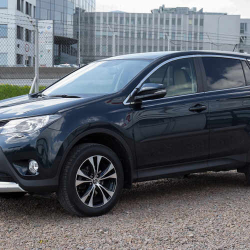 Хром молдинги вікон верхні для Toyota Rav4 IV 2013+
