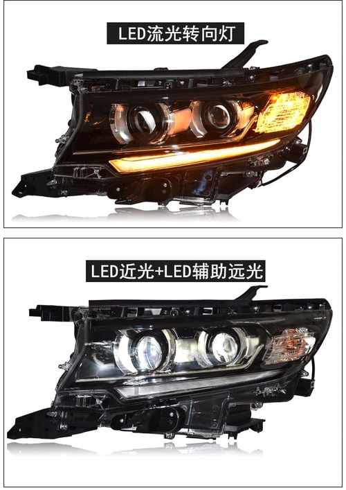 Передні фари Prado 150 2018+ LED (TY024-H6WP1-FHO)