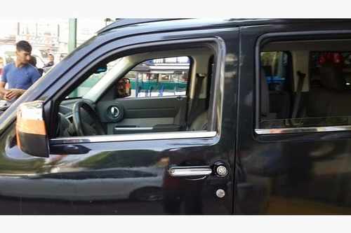 Хром окантовка під вікна для Dodge Nitro нерж Carmos (Туреччина)