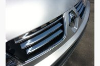 Хром накладки для Renault Traffic передня решітка нерж Carmos (Туреччина)