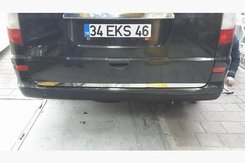 Хром кромка багажника Carmos для Mercedes Vito 639