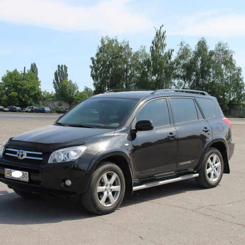 Пороги труба нерж. для Toyota Rav4 2006-2013 /довга зні.база /Ø60