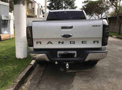 Задні ліхтарі LED для Ford Ranger T6, T7 2012-2016, 2017+ (чорні)