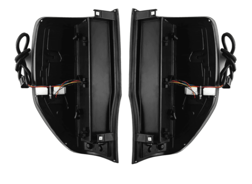 Задні ліхтарі LED для Ford Ranger T6, T7 2012-2016, 2017+ (чорні)