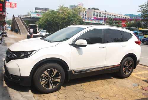 Рейлінги на дах для Honda CRV 2017-2022 сірі
