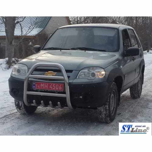 Кенгурятник високий для Chevrolet Niva 2008+