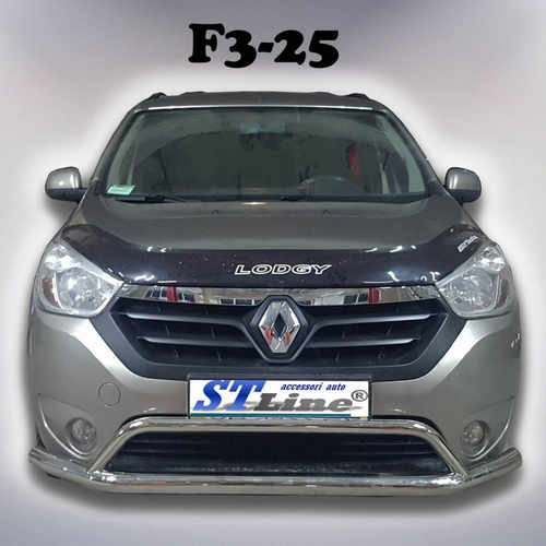 Захист переднього бампера для Renault Lodgy 2013+