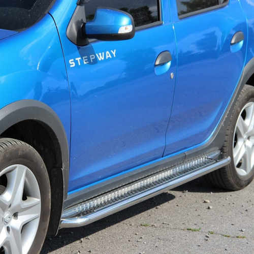 Пороги лист для Renault Sandero Stepway 12+