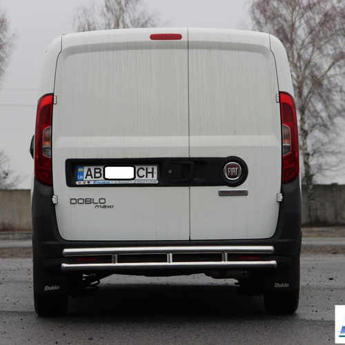 Задня захист подвійна Doblo 2015+